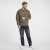 North Latitude Denim Logo Sweatshirt Dusty Olive Green TALL - TALL gensere - TALL gensere for høye menn