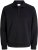 Jack & Jones Bradley Sweatshirt Polo Black - Gensere og hettegensere - Store hettegensere - 2XL-14XL