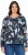 Ulla Popken Horse Print Long Sleeve Sweatshirt Navy - Hettegensere og collegegensere - 