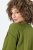 Ulla Popken Inspire Lettering V-Neck Sweatshirt Blooming Bay - Hettegensere og collegegensere - Myke gensere, hettegensere og strikk