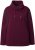Ulla Popken Chain Fringe Smooth Fleece Sweatshirt Dark Wine Red - Hettegensere og collegegensere - 