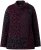 Ulla Popken Leopard Print Scarf Sweater Dark Wine Red - Hettegensere og collegegensere - Myke gensere, hettegensere og strikk