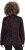 Ulla Popken Leopard Print Scarf Sweater Dark Wine Red - Hettegensere og collegegensere - Myke gensere, hettegensere og strikk