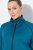 Ulla Popken Quick Drying Athletic Jacket Dark Petrol - Hettegensere og collegegensere - Myke gensere, hettegensere og strikk