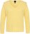 Ulla Popken Shoulder Accent Classic Fit Textured Knit Sweater Lemon Yellow - Hettegensere og collegegensere - Myke gensere, hettegensere og strikk