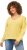 Ulla Popken Shoulder Accent Classic Fit Textured Knit Sweater Lemon Yellow - Hettegensere og collegegensere - Myke gensere, hettegensere og strikk