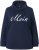 Ulla Popken Moin Graphic Sweatshirt Navy - Hettegensere og collegegensere - Myke gensere, hettegensere og strikk