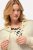 Ulla Popken Lace Up Sailor Collar Sweater Vanilla - Hettegensere og collegegensere - Myke gensere, hettegensere og strikk