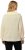 Ulla Popken Lace Up Sailor Collar Sweater Vanilla - Hettegensere og collegegensere - 
