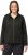 Ulla Popken Textured Metallic Knit Sweatshirt With Hood Graphite Grey - Hettegensere og collegegensere - Myke gensere, hettegensere og strikk