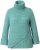 Ulla Popken Asymmetric Zipper Turtleneck Sweater Green - Hettegensere og collegegensere - 