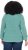 Ulla Popken Asymmetric Zipper Turtleneck Sweater Green - Hettegensere og collegegensere - 