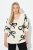 Ulla Popken Glitter Bow Sweater Chalk - Hettegensere og collegegensere - Myke gensere, hettegensere og strikk