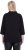 Ulla Popken Decorative Chain Collar Sweatshirt Black - Hettegensere og collegegensere - Myke gensere, hettegensere og strikk