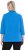 Ulla Popken Classic Fit with Side Slits 3/4 Sleeve Sweatshirt Royal Blue - Hettegensere og collegegensere - Myke gensere, hettegensere og strikk