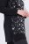 Ulla Popken Sequined Soft Fine Knit Sweater Black - Hettegensere og collegegensere - Myke gensere, hettegensere og strikk