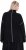 Ulla Popken Decorative Seam Contrast Color Sweater Black - Hettegensere og collegegensere - 