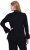 Ulla Popken Flared Sleeve Turtleneck Sweater Black - Hettegensere og collegegensere - 