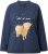 Ulla Popken Let It Snow Sequins Sweatshirt Ink Blue - Hettegensere og collegegensere - Myke gensere, hettegensere og strikk