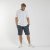 North Latitude Sweatshorts Blue Melange TALL - Sweatbukser og-shorts - Sweatbukser og Sweatshorts 2XL-12XL