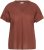 Kaffe Curve Valeria Top Henna Brown - T-skjorter & topper - 