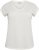 Kaffe Curve Lina V-Neck T-Shirt White - T-skjorter - 