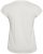 Kaffe Curve Lina V-Neck T-Shirt White - T-skjorter - 
