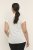 Kaffe Curve Lina V-Neck T-Shirt White - T-skjorter - 