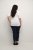 Kaffe Curve Carina T-skjorte Chalk - T-skjorter - 