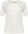 Kaffe Curve Carina T-skjorte Chalk - T-skjorter - 