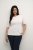 Kaffe Curve Carina T-skjorte Chalk - T-skjorter - 