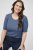Kaffe Curve Carina T-Shirt Blue - T-skjorter - 