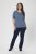 Kaffe Curve Carina T-Shirt Blue - T-skjorter - 