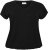 Kaffe Curve Jena V-hals T-skjorte Svart - T-skjorter - 