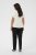 Kaffe Curve Jena V-hals T-skjorte Chalk - T-skjorter - 