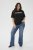 Kaffe Curve Ariana T-Shirt Black - T-skjorter - 