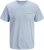 Jack & Jones Brandon T-skjorte Himmelblå - T-skjorter - Store T-skjorter - 2XL-14XL