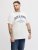 Jack & Jones Edenver T-skjorte Hvit - T-skjorter - Store T-skjorter - 2XL-14XL