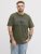 Jack & Jones Edenver T-skjorte Khaki - T-skjorter - Store T-skjorter - 2XL-14XL