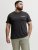 Jack & Jones Oscar T-Shirt Black - T-skjorter med trykk i store størrelser - T-skjorter med trykk i store størrelser