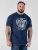 D555 Cooper Grumpy Old Man Printed T-Shirt Navy - T-skjorter med trykk i store størrelser - T-skjorter med trykk i store størrelser