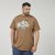 North Latitude 61315 T-Skjorte med Trykk Kamelbrun - T-skjorter - Store T-skjorter - 2XL-14XL