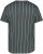 North Latitude 61319 Stripete T-Skjorte Mørkgrønn - T-skjorter - Store T-skjorter - 2XL-14XL