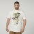 North Latitude 61360 Palm Printed T-Shirt Off White - T-skjorter med trykk i store størrelser - T-skjorter med trykk i store størrelser