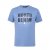 North Latitude Denim Printed Logo T-Shirt Dusty Blue - T-skjorter - Store T-skjorter - 2XL-14XL