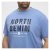 North Latitude Denim Printed Logo T-Shirt Dusty Blue - T-skjorter - Store T-skjorter - 2XL-14XL