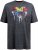 D555 Coalville T-Shirt Skulls with Colored Drips Navy Twist - T-skjorter - Store T-skjorter - 2XL-14XL