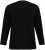 JP1880 Henley T-Shirt Long Sleeve Black TALL - HERREKLÆR MT-6XLT - Klær for høye menn