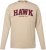 JP1880 T-Shirt Long Sleeve Hawk Off-White TALL - HERREKLÆR MT-6XLT - Klær for høye menn