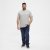 North Latitude T-Shirt O-Neck Grey Melange TALL - TALL T-skjorter - Ekstra Lange T-skjorter